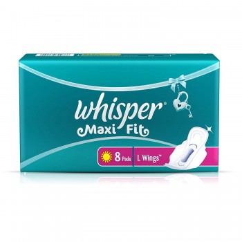 Whisper Maxi Fit 8 Pads (Regular)